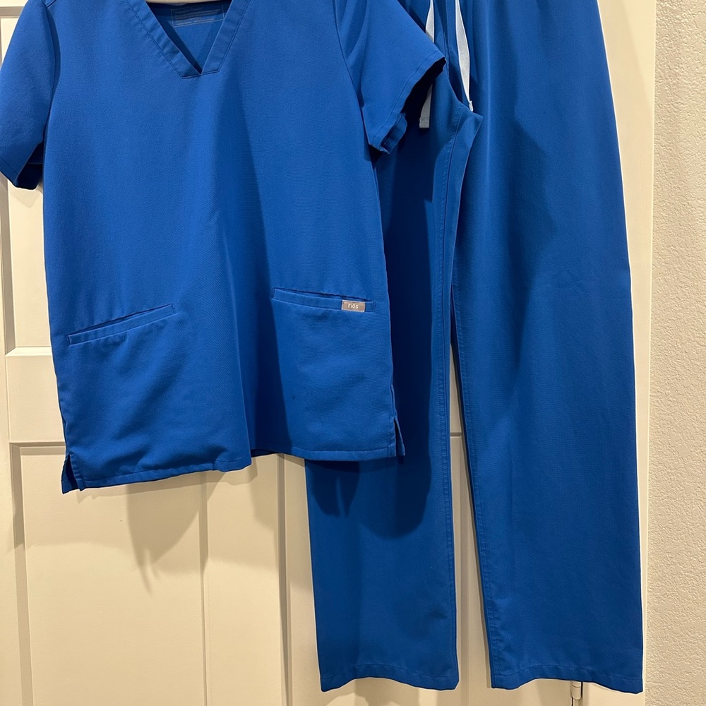Figs Scrubs, Top And Bottom Both Size Small. Bott… - image 1